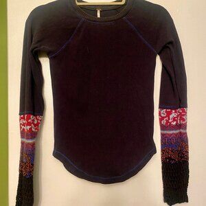 Bright Blue Art School Thermal Free People S